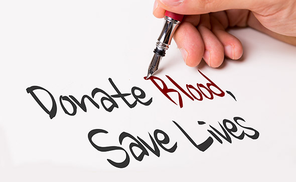 Mensaje donar sangre salva vidas